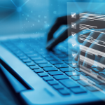 sur un clavier une liste d'actions